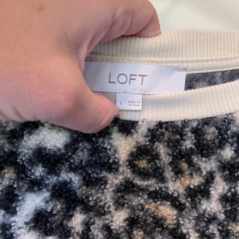 Leopard Print fleece - Picture 3 of 3